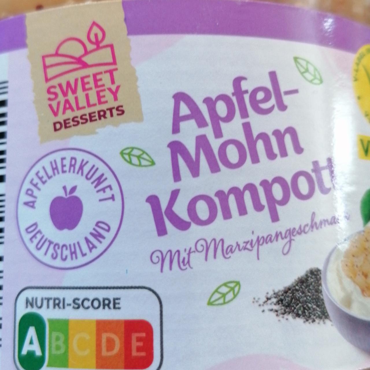 Fotografie - Apfel - Mohn Kompott mit Marzipangeschmack Sweet valley