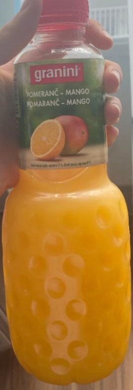 Fotografie - Granini pomeranč, mango