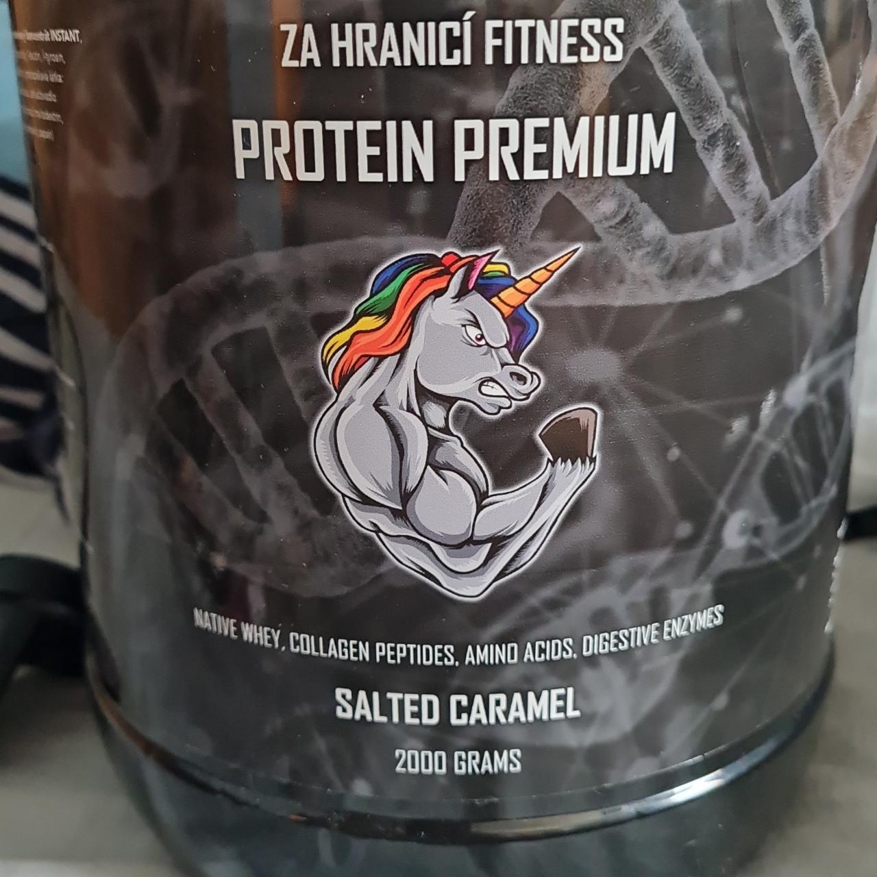Fotografie - Protein Premium Salted Caramel Za hranicí fitness