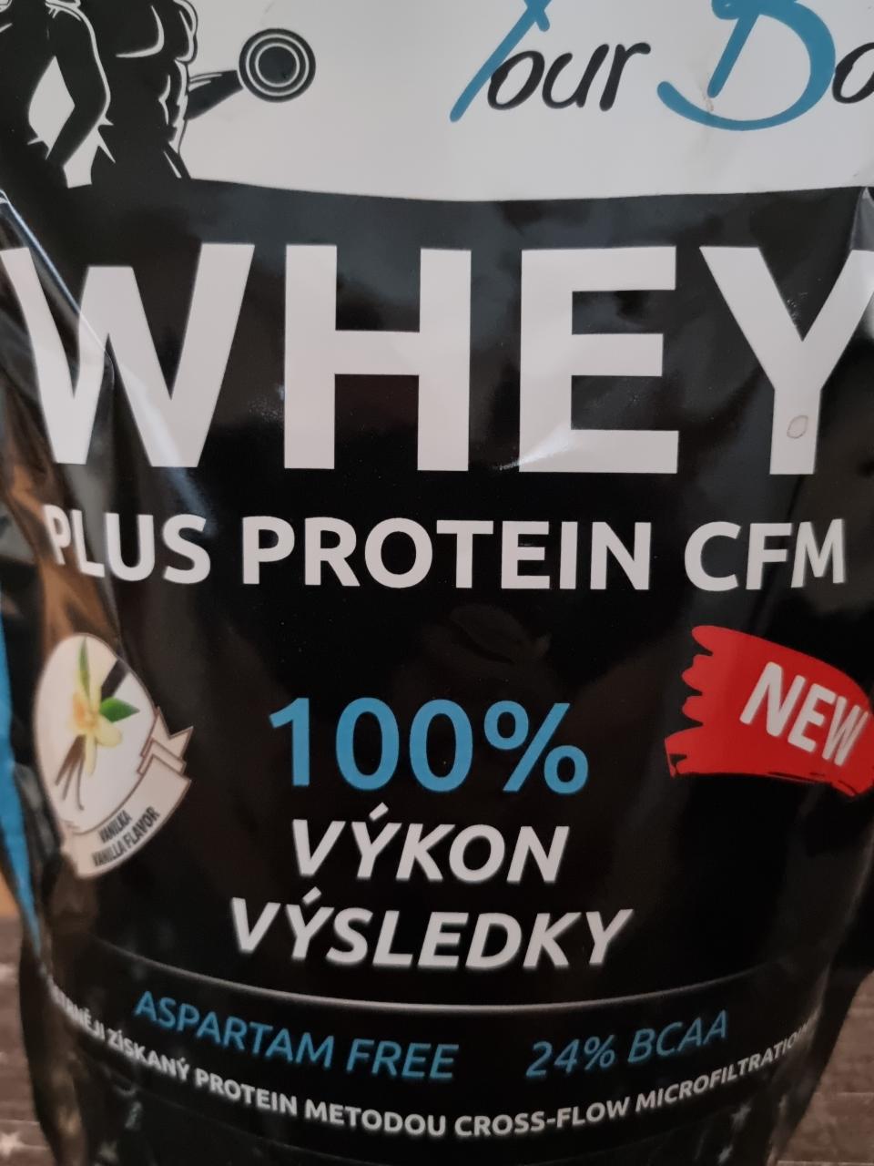 Fotografie - Whey Plus Protein CFM Vanilla YourBody