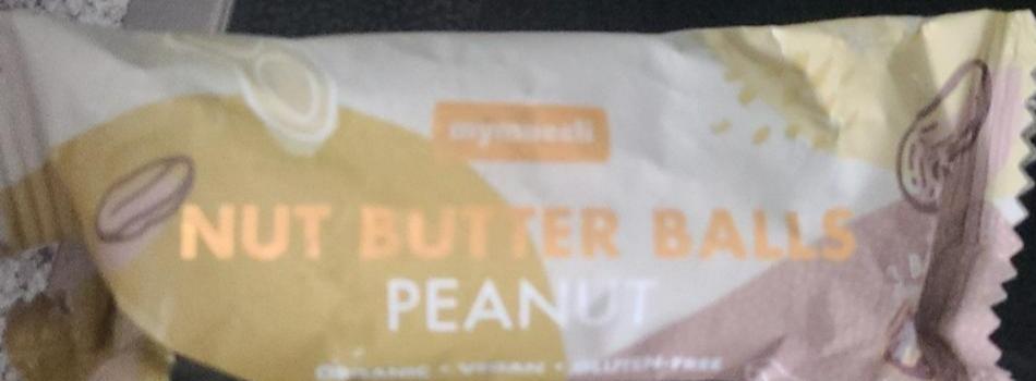 Fotografie - Nut butter balls Peanut
