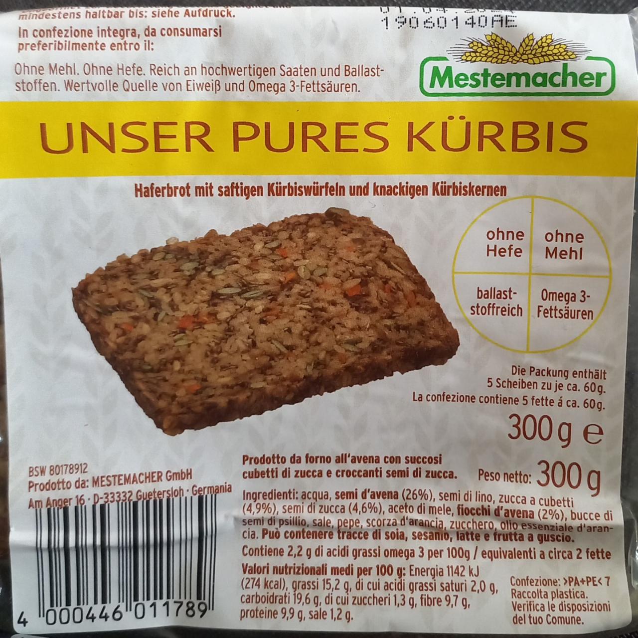 Fotografie - Unser pures kürbis Mestemacher