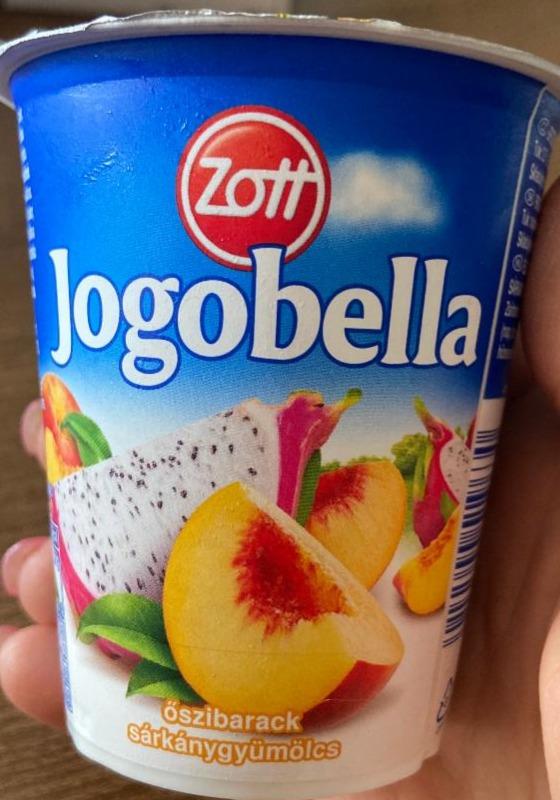 Fotografie - Jogobella broskev-dračí ovoce Zott