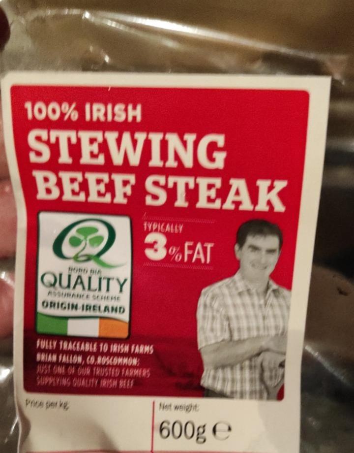 Fotografie - 100% Irish Stewing Beef Steak