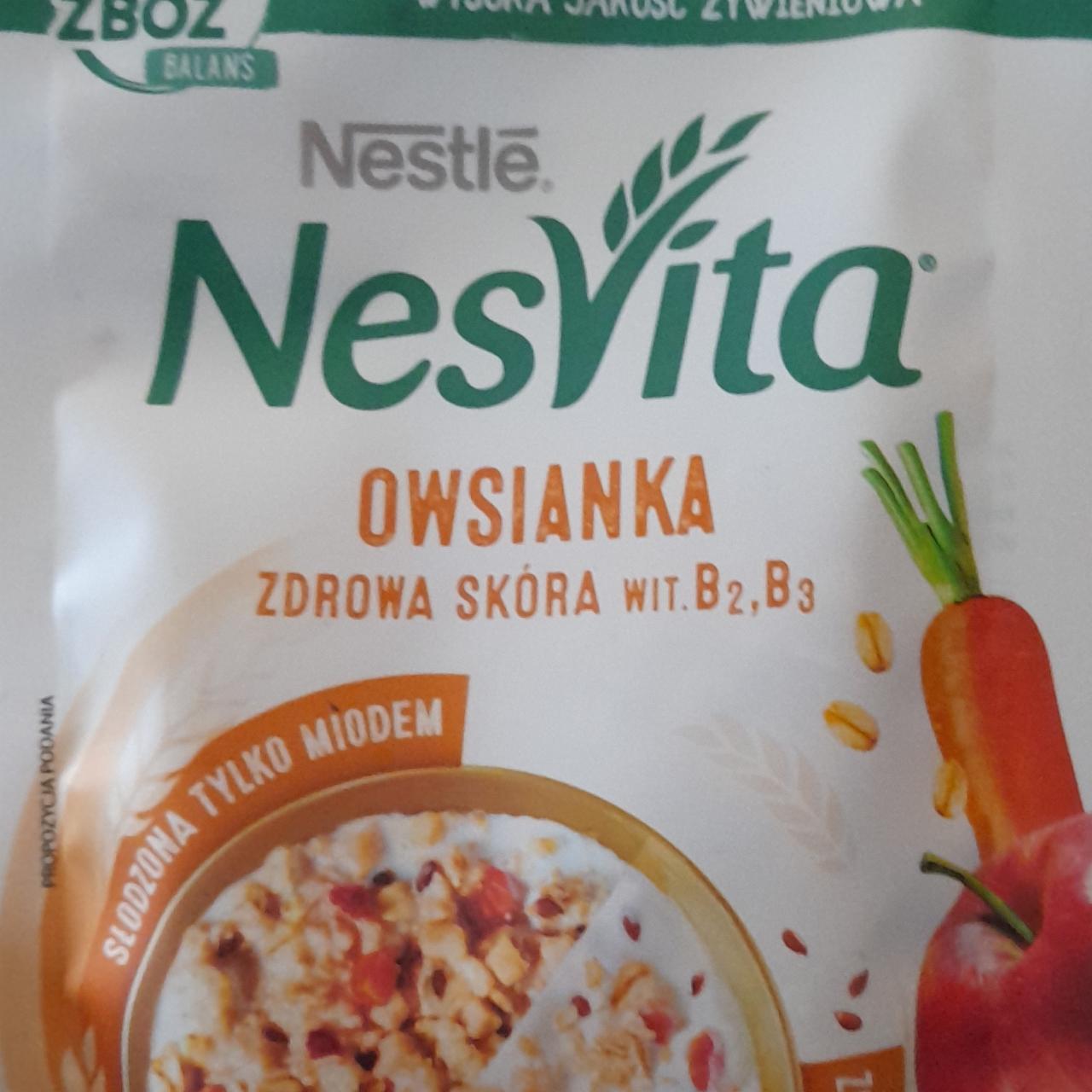 Fotografie - NesVita Owsianka Zdrowa skóra Witaminy B2, B3 Nestlé