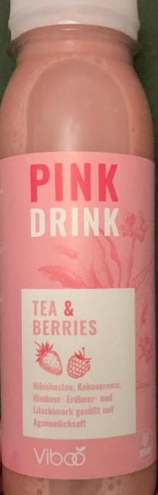 Fotografie - pink drink Tea Berries