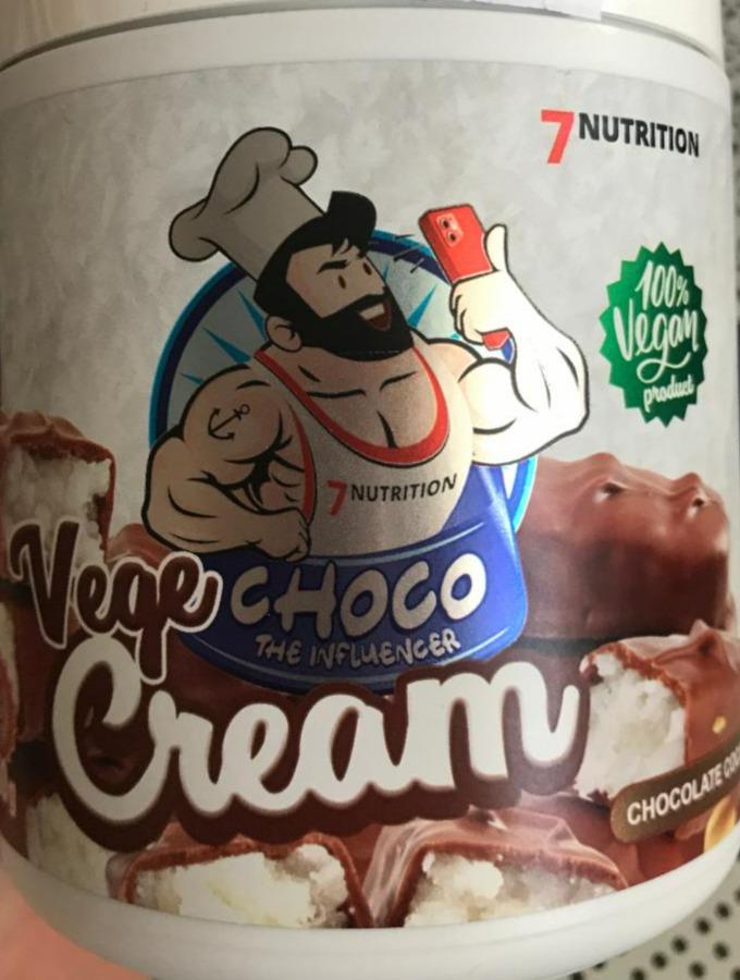 Fotografie - Vege Choco Cream Chocolate Coconut 7Nutrition