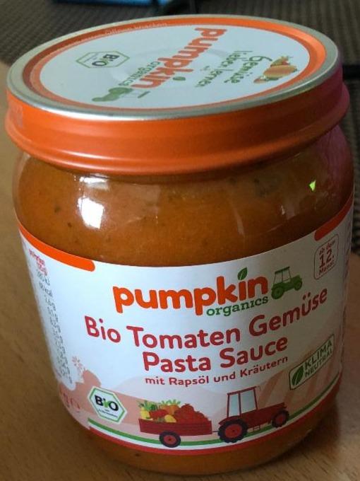 Fotografie - Bio Tomaten Gemüse Pasta Sauce Pumpkin organics