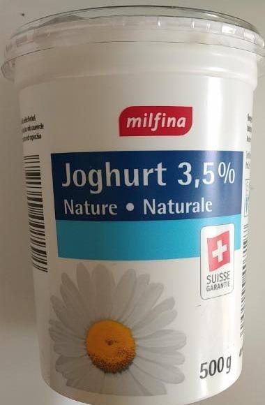 Fotografie - Joghurt 3,5% Nature Milfina