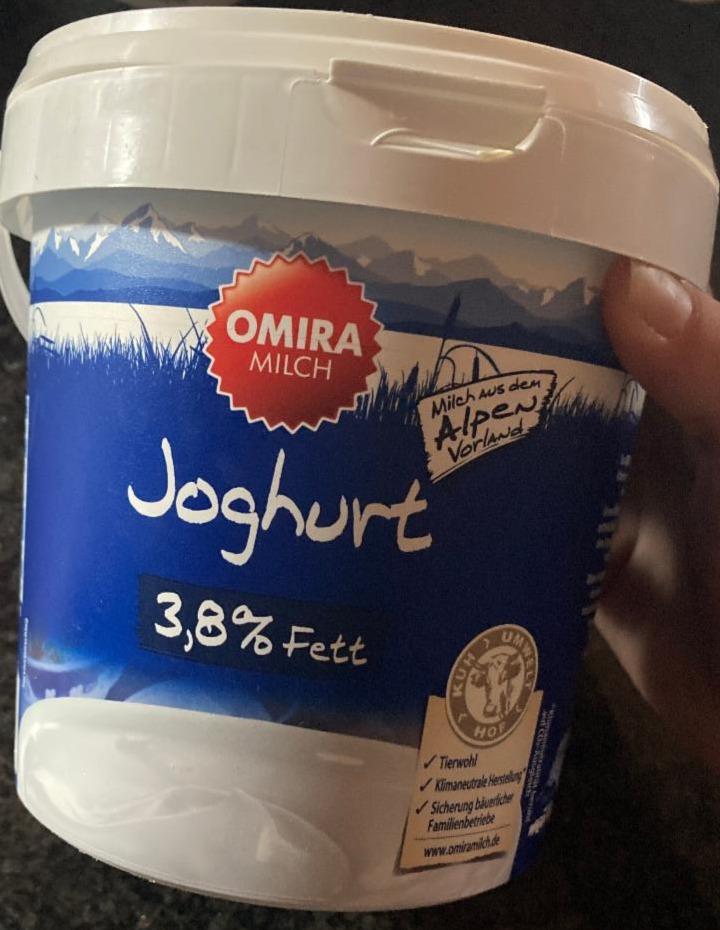 Fotografie - Joghurt Natur 3,8% Fett Omira Milch