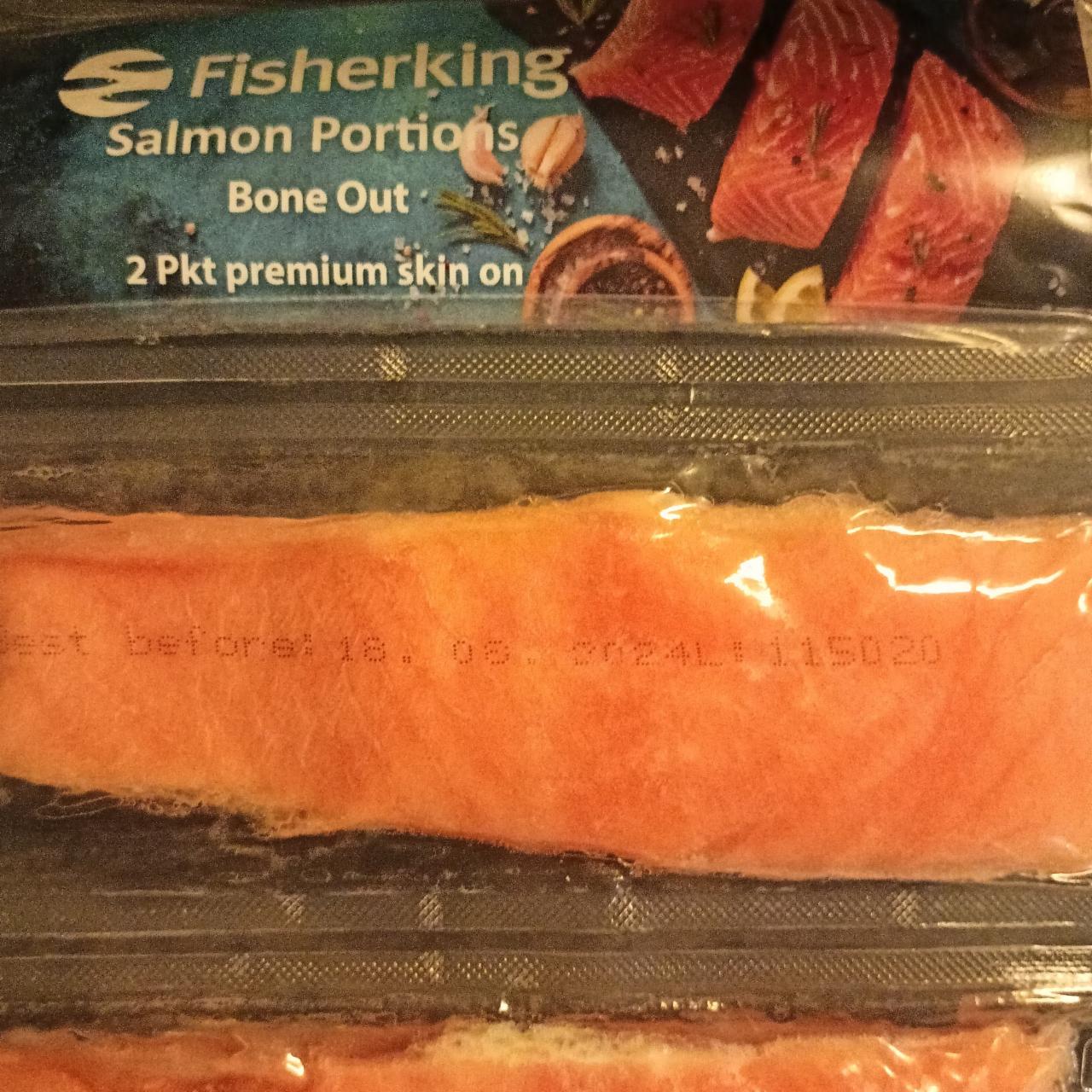 Fotografie - Salmon Portions Bone out Fisherking