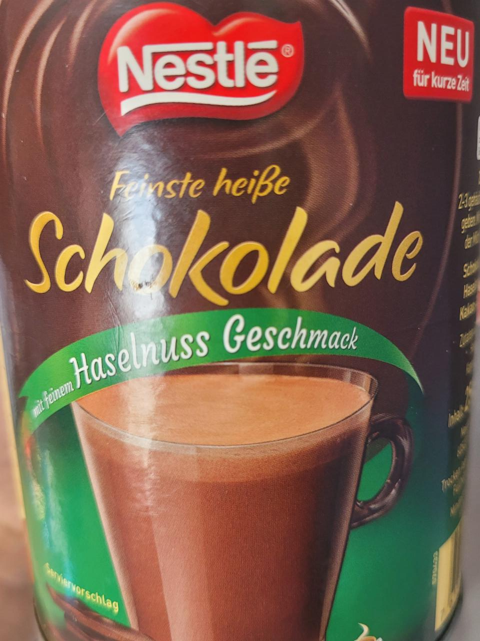 Fotografie - Schokolade Haselnuss mit feinem geschmack Nestlé