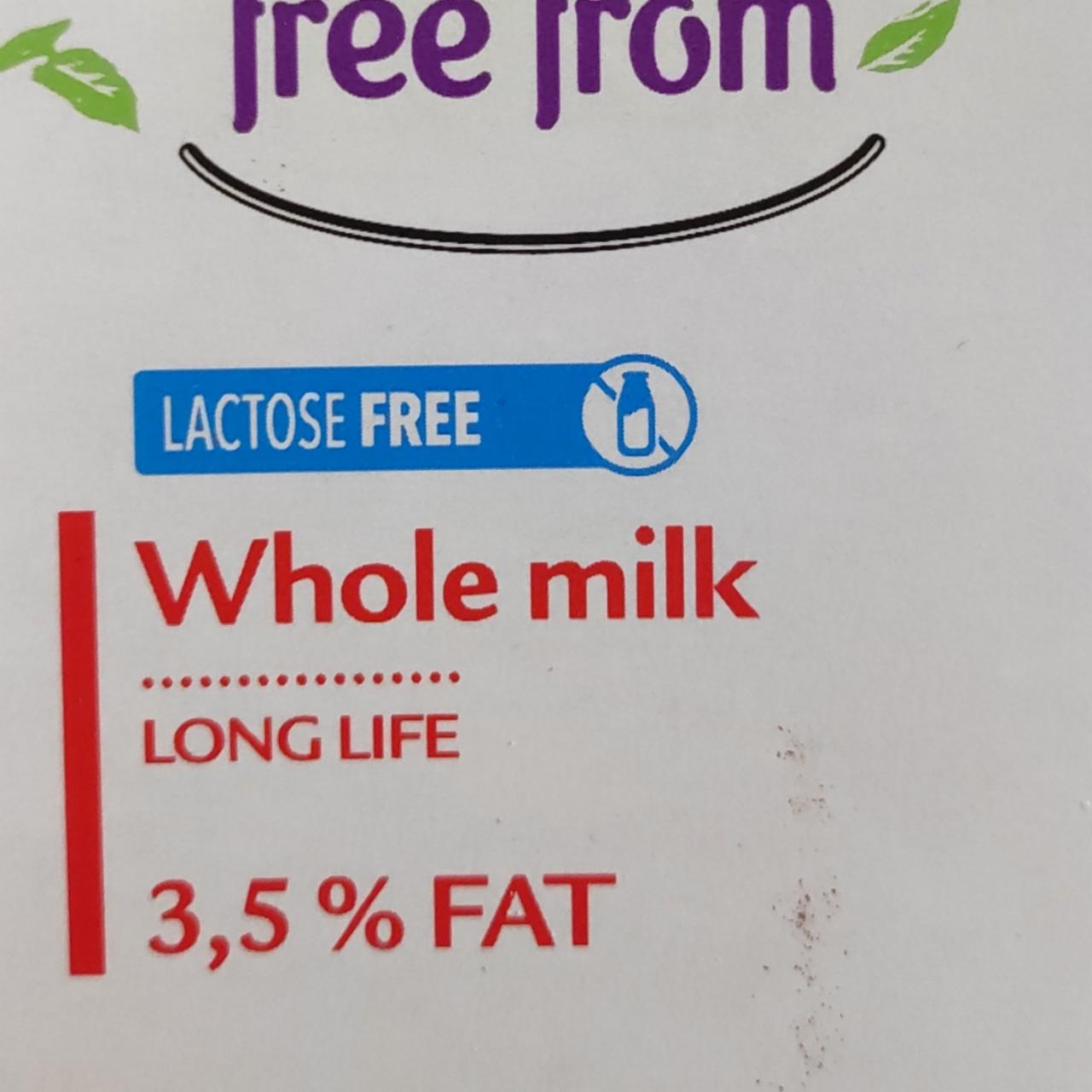 Fotografie - Trvanlivé plnotučné mléko 3,5 % bez laktózy Nature's Promise