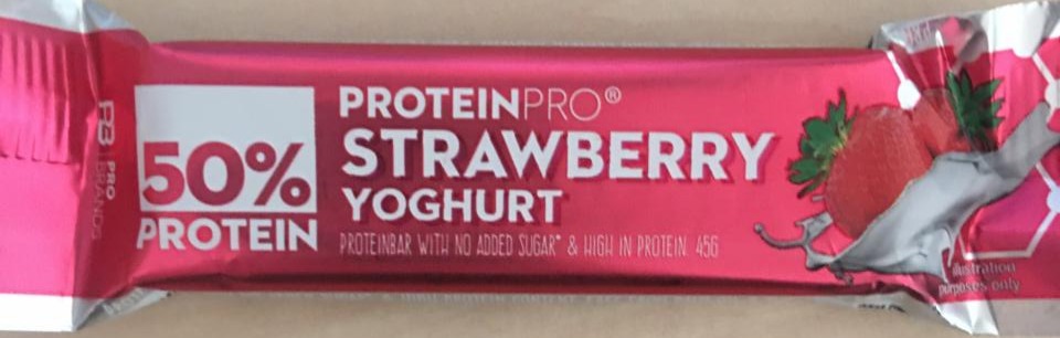 Fotografie - 50% Strawberry Yoghurt ProteinPro