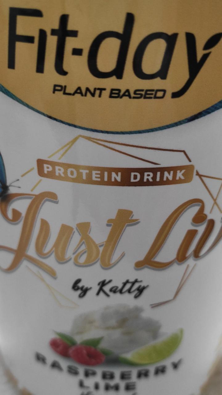 Fotografie - Protein Drink by Katty raspberry lime Fit-day