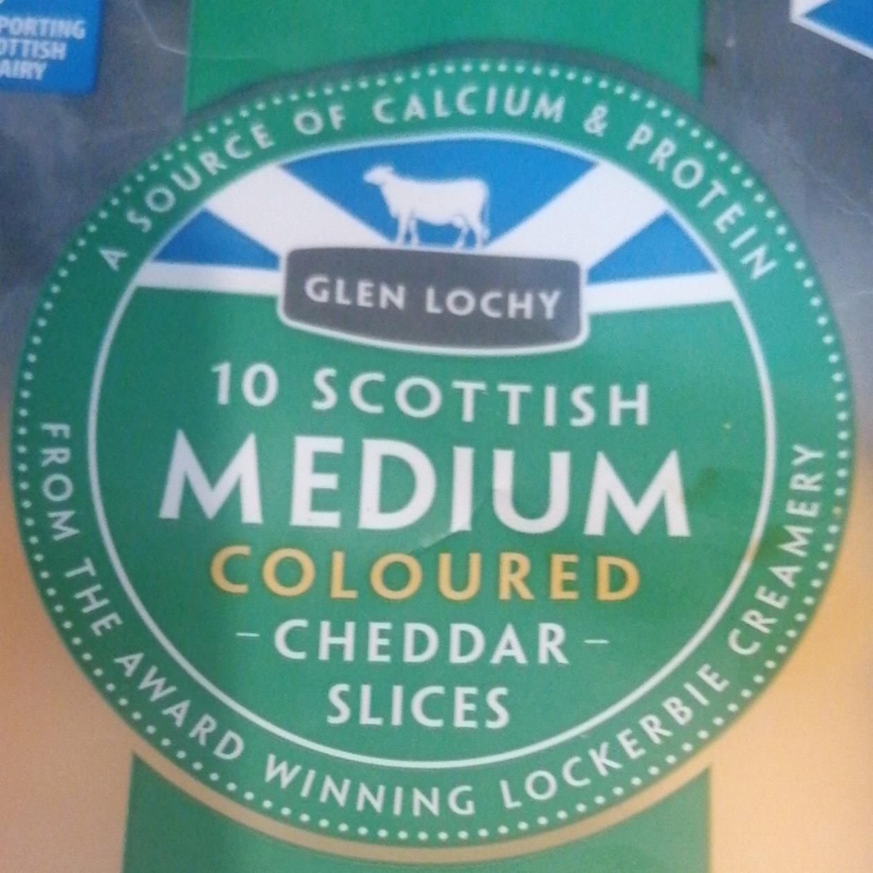 Fotografie - Medium coloured cheddar slices Glen Lochy