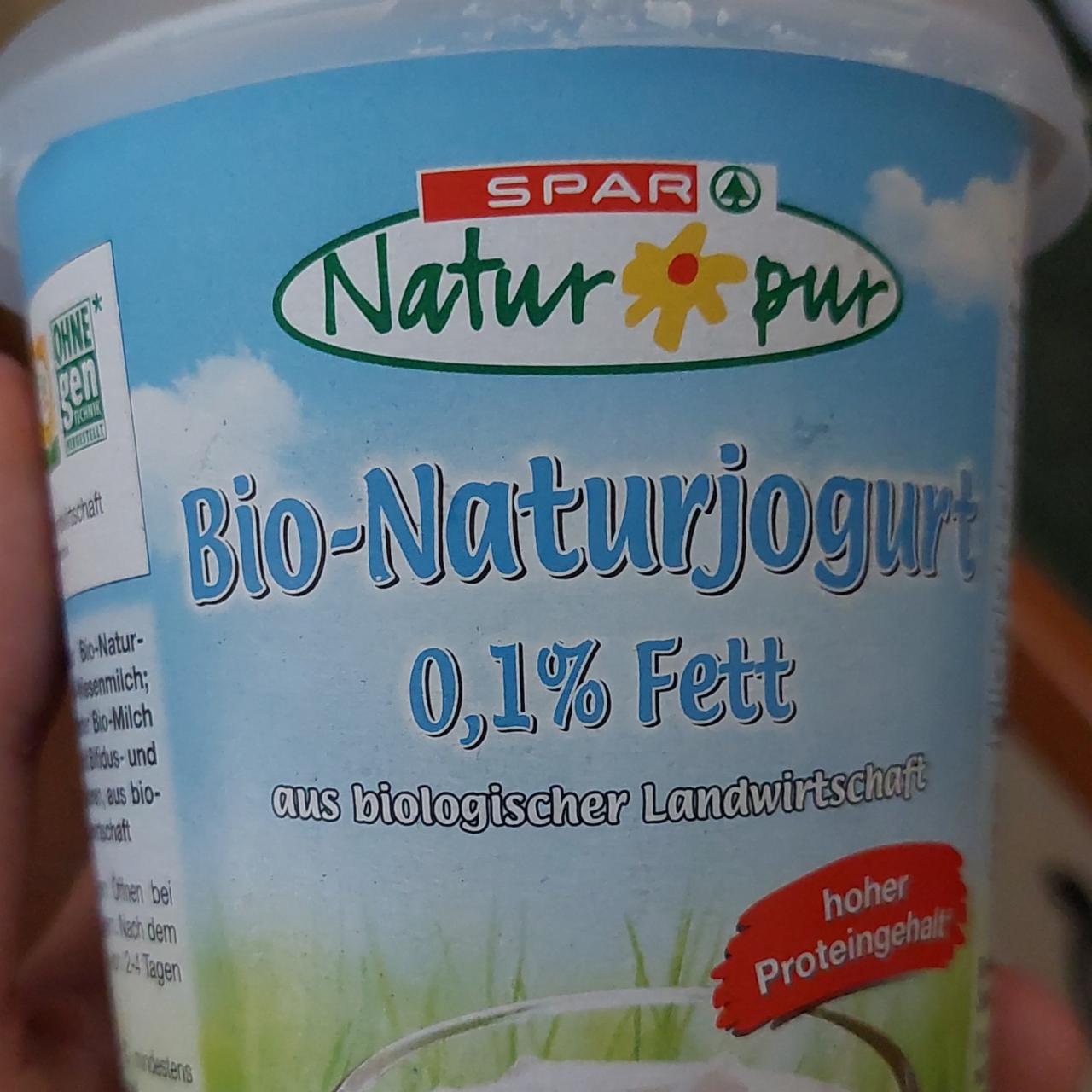 Fotografie - Bio-Naturjogurt 0,1% Fett Spar Natur pur