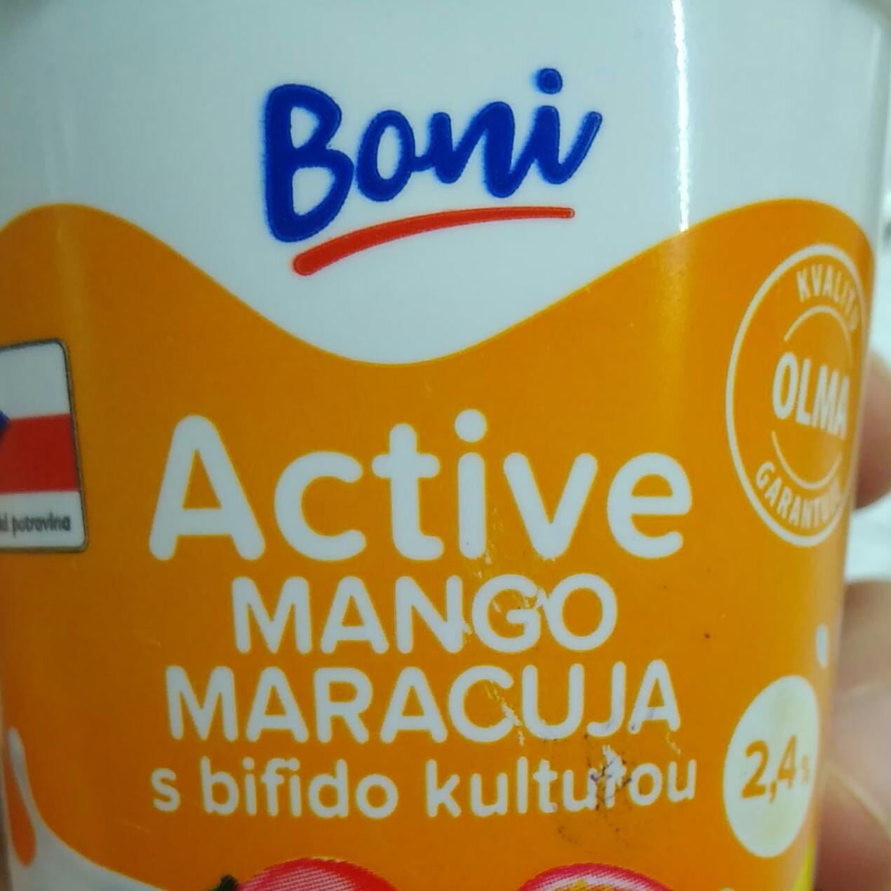 Fotografie - Active mango maracuja s bifido kulturou Boni