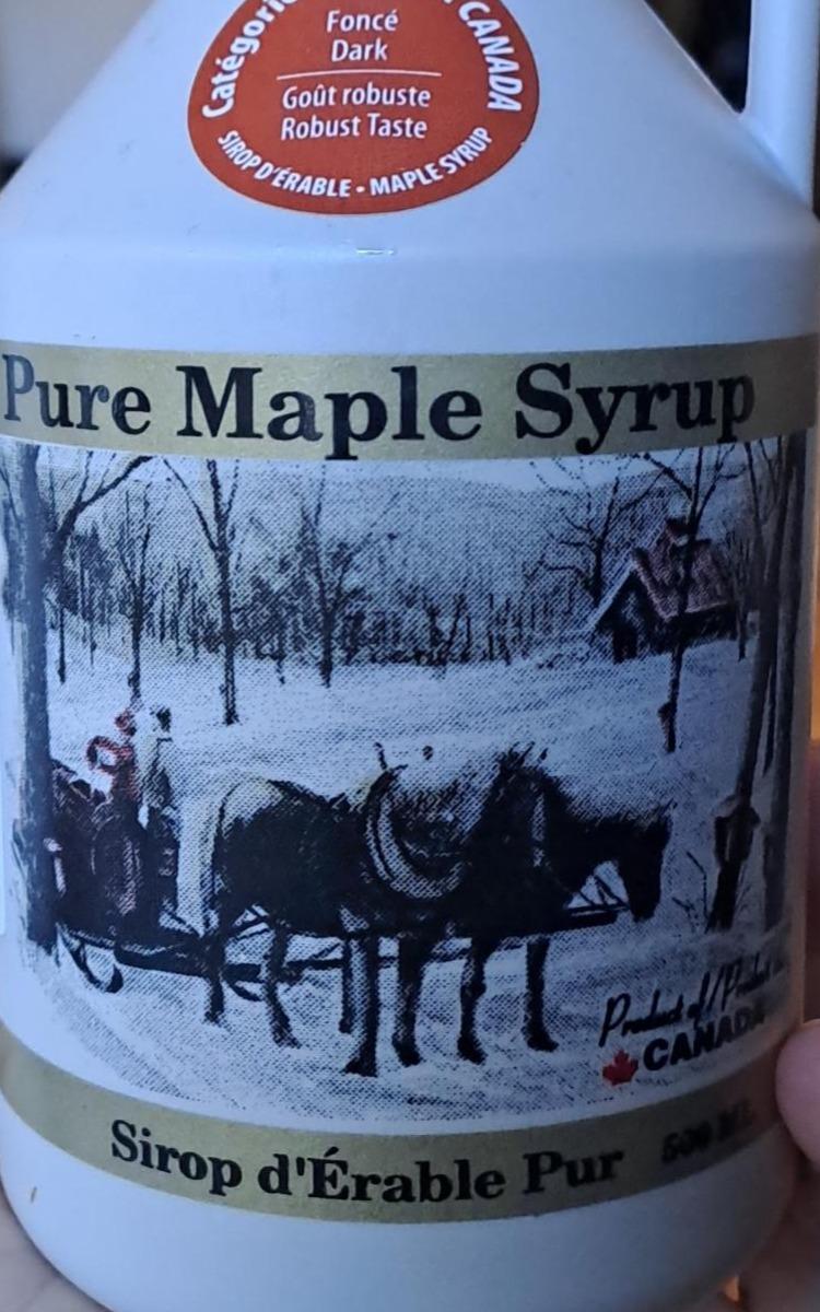 Fotografie - pura maple sirup