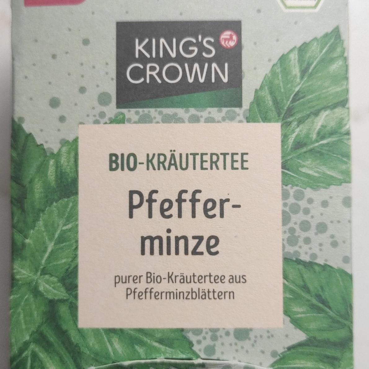 Fotografie - Bio-Kräutertee Pfeffer-minze Kings's Crown