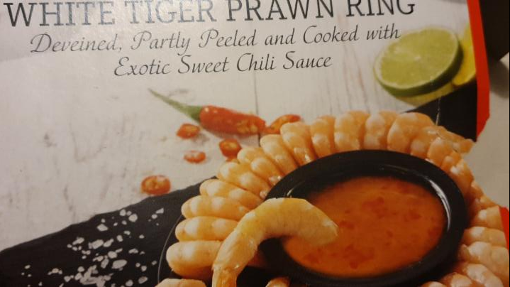 Fotografie - White Prawn Ring with Exotic Sweet Chilli Sauce Deluxe