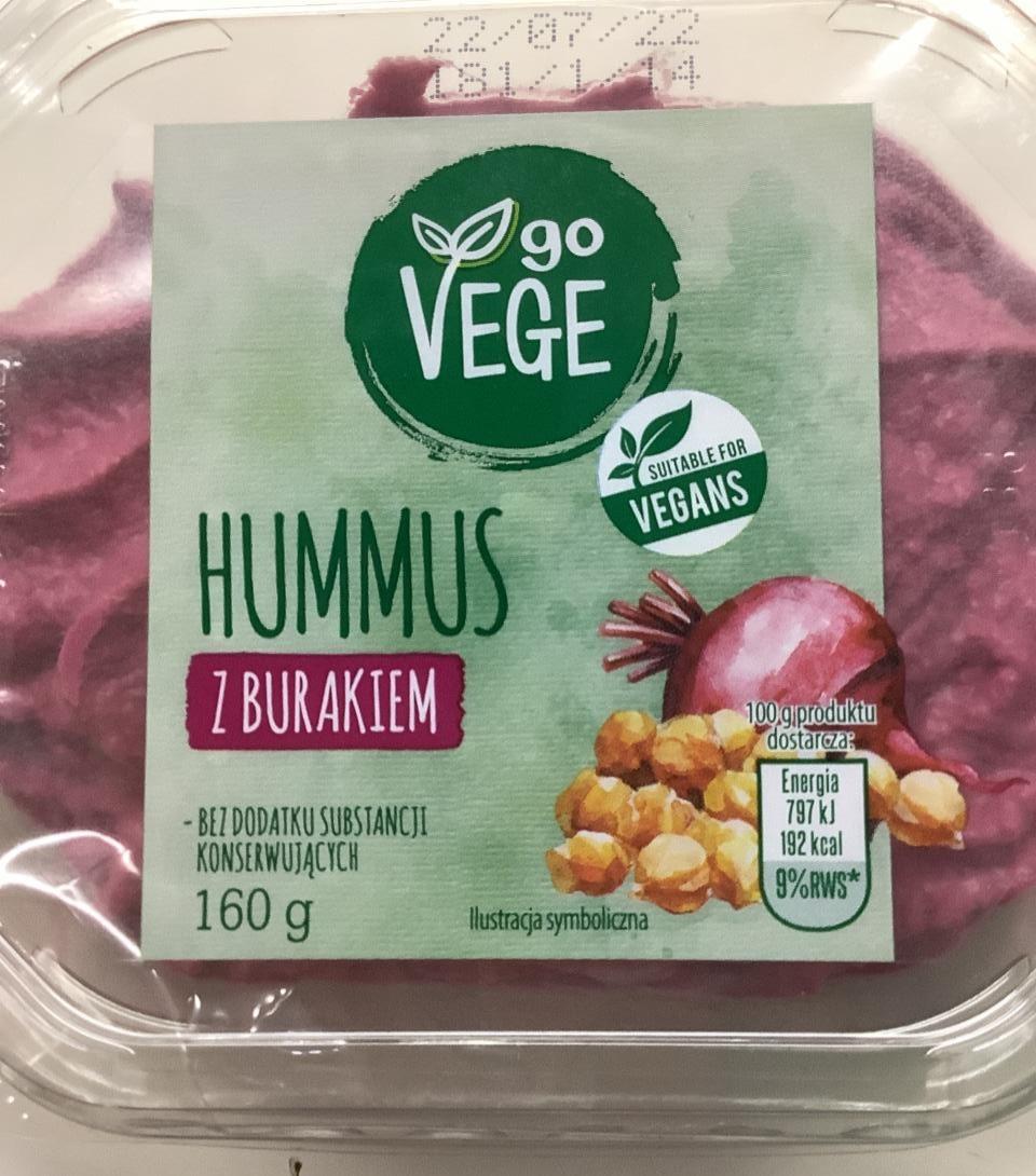 Fotografie - Hummus z burakiem Go Vege