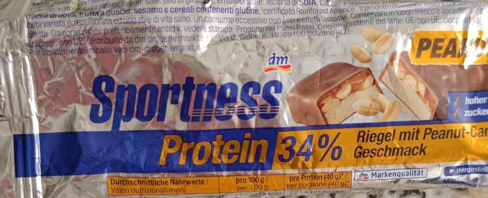 Fotografie - Protein 34% Peanut-Caramel Sportness
