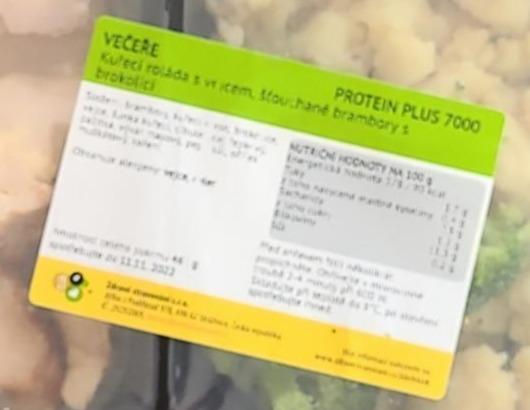 Fotografie - Kuřecí roláda s vejcem, šťouchané brambory s brokolicí Zdravé stravování
