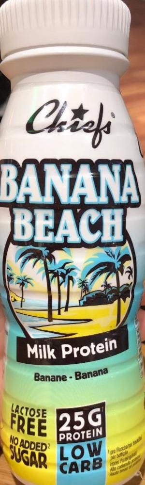 Fotografie - Chiefs banana beach milk protein