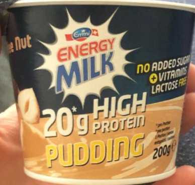 Fotografie - High Protein Pudding Toffe nut Emmi