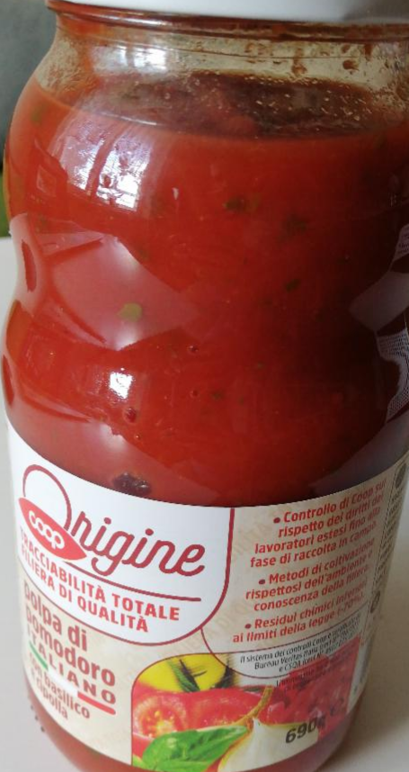 Fotografie - Origine rajčatový protlak s bazalkou