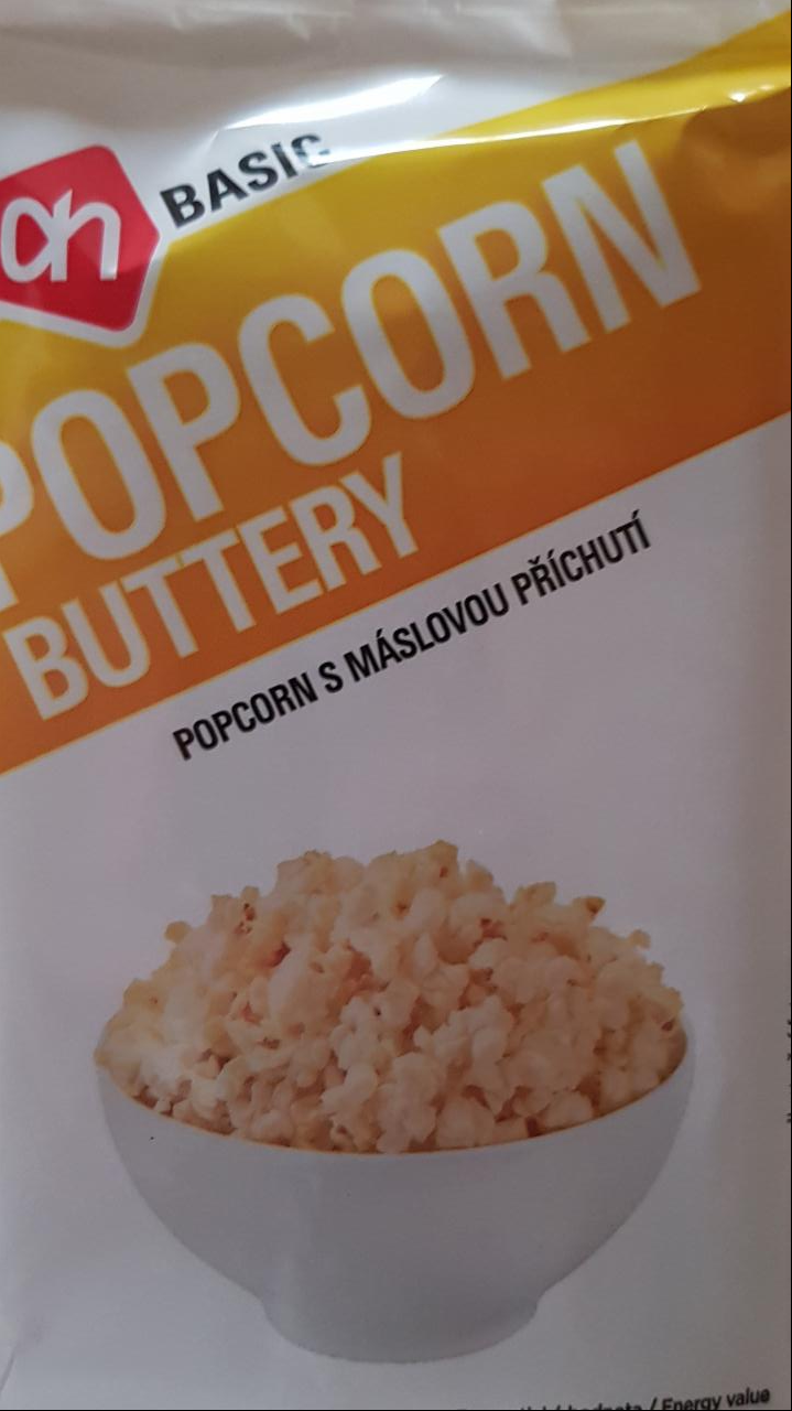 Fotografie - popcorn máslový AH Basic
