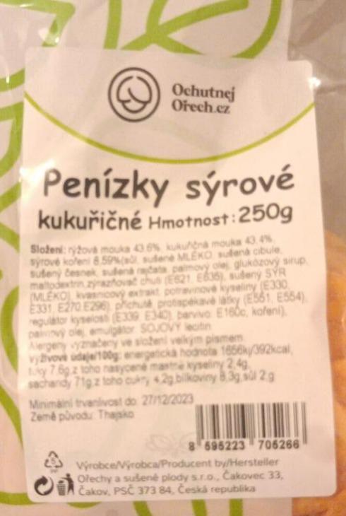 Fotografie - Penízky sýrové kukuřičné Ochutnejorech.cz