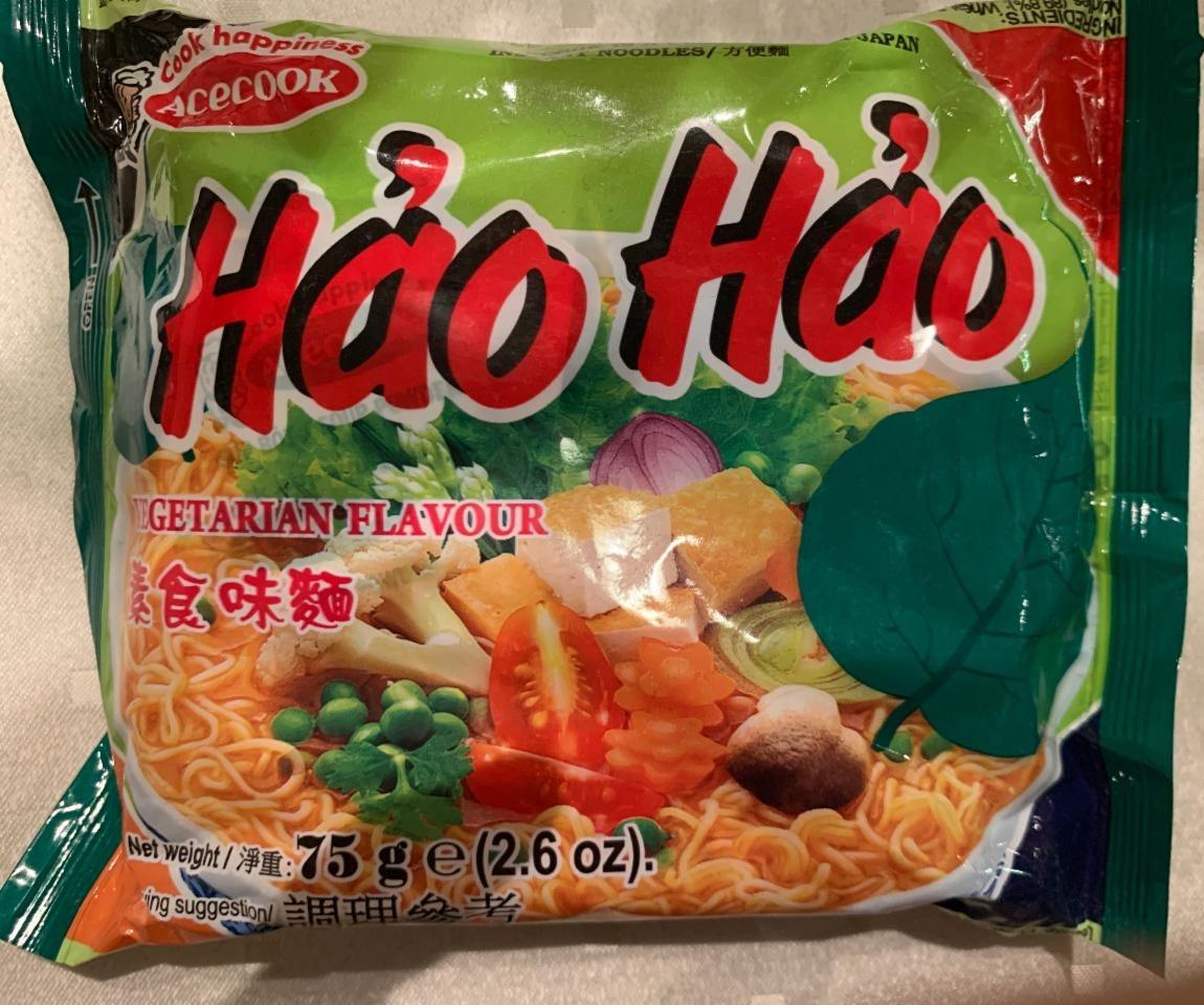 Fotografie - Hao Hao Instant Noodles Vegetarian Flavour Acecook