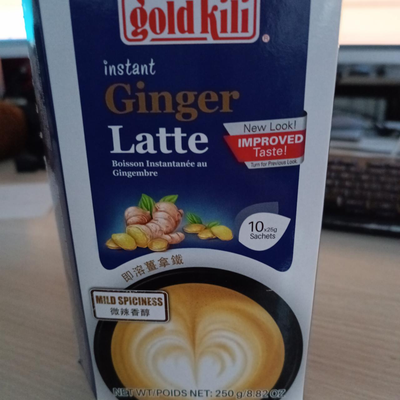 Fotografie - instant Ginger latté Gold Kili