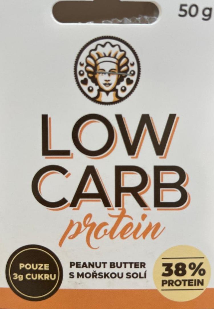 Fotografie - Low Carb protein peanut butter s mořskou solí Jihočeská svačinka