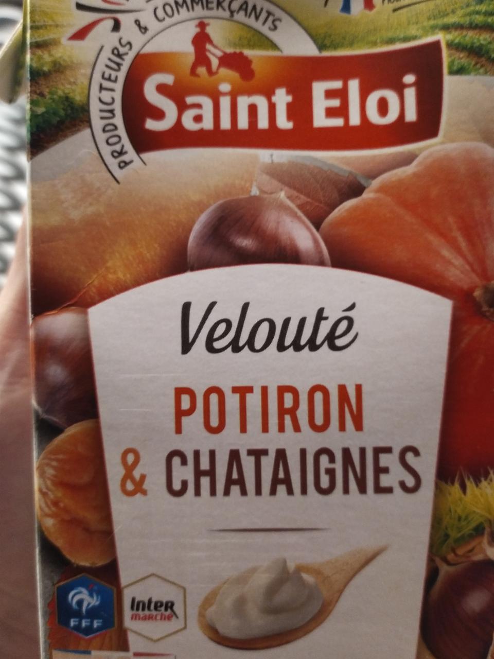 Fotografie - Velouté potiron & châtaignes Saint Eloi