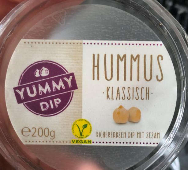 Fotografie - Hummus Klassisch Yummy dip