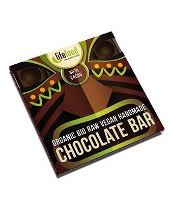 Fotografie - raw čokoláda 80% kakao BIO Lifefood
