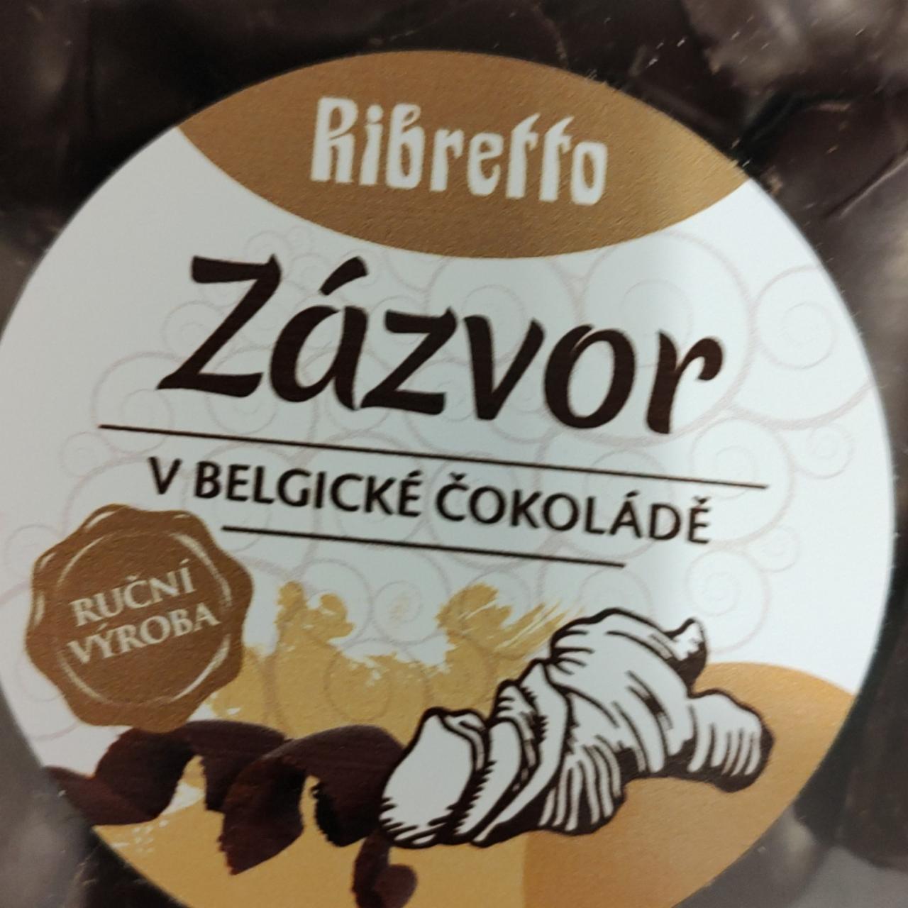 Fotografie - Zázvor v belgické čokoládě Ribretto