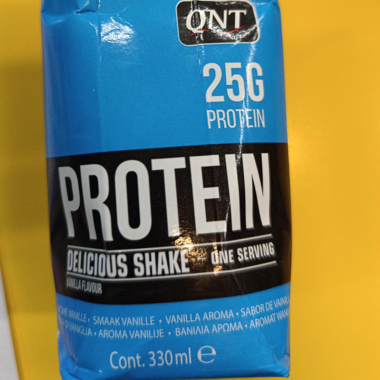 Fotografie - Protein delicious shake vanilla QNT