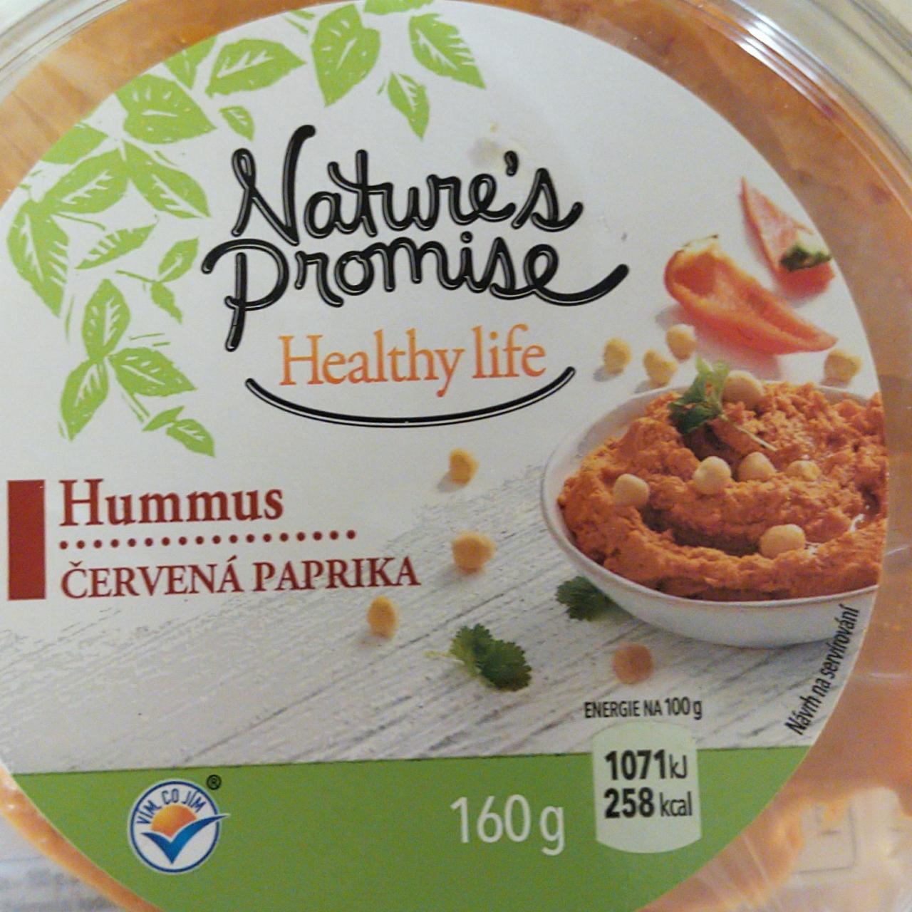 Fotografie - Hummus červená paprika Nature's Promise