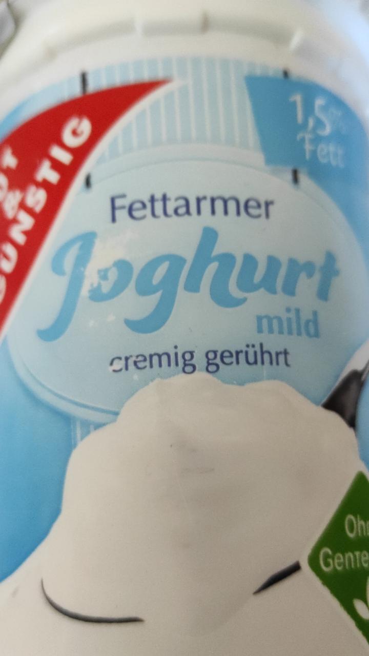 Fotografie - Fettarmer Joghurt mild 1.5% fett
