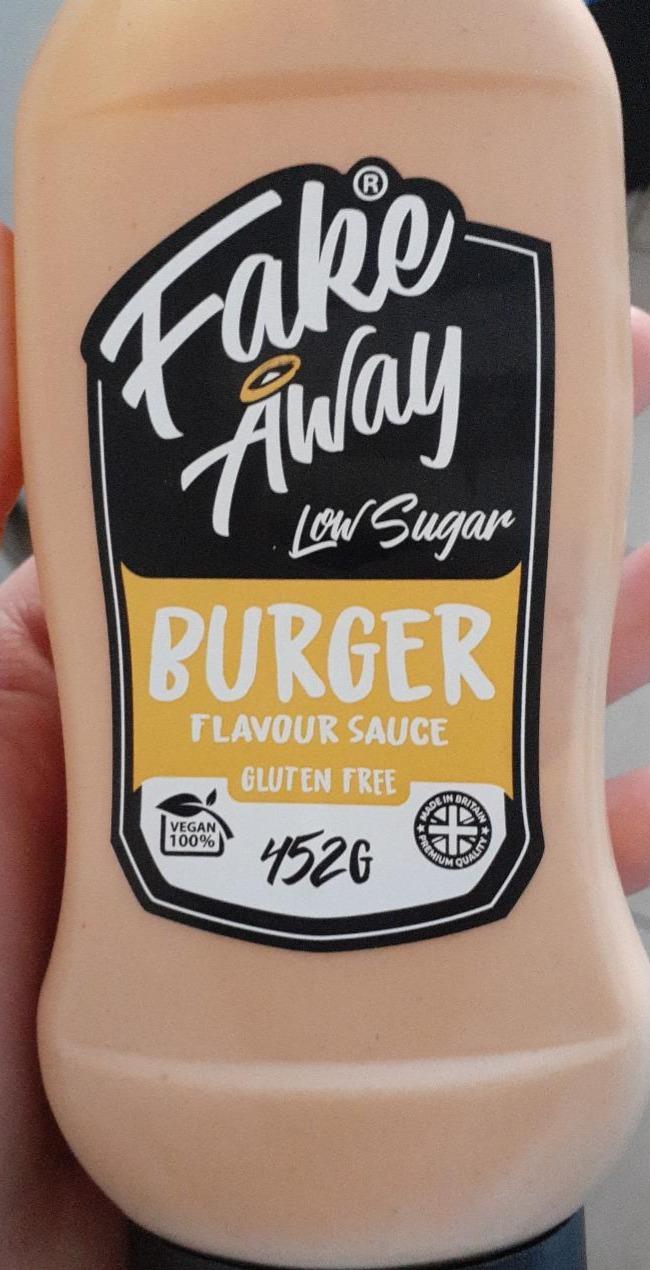 Fotografie - Low Sugar Sauce Burger Fake Away