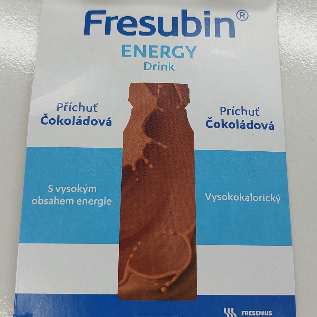 Fotografie - Energy Drink Příchuť čokoláda Fresubin