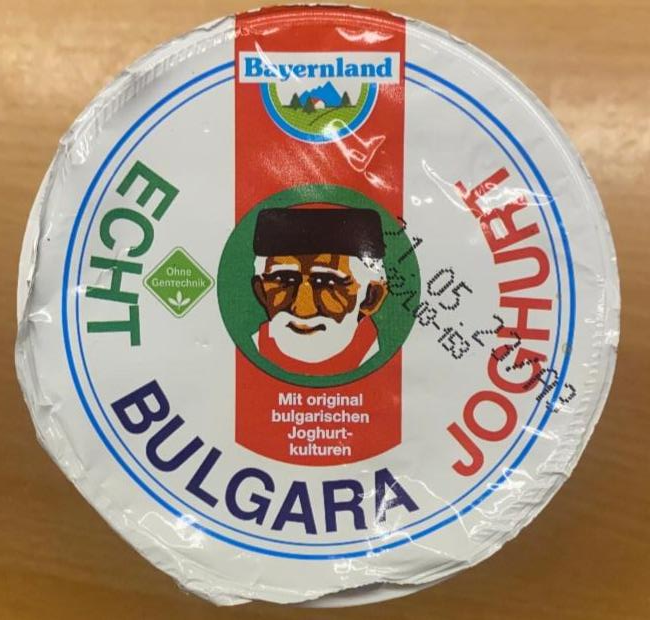 Fotografie - Echt Bulgara jogurt 3,5%