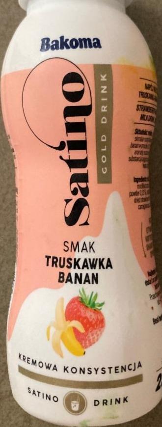 Fotografie - Satino smak Truskawka Banan Bakoma