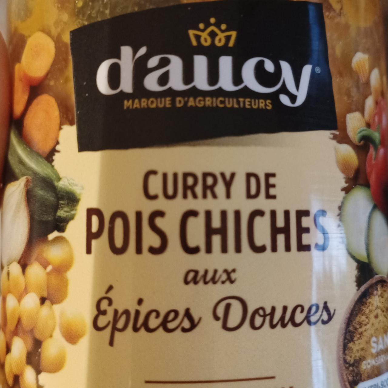 Fotografie - curry de pois chiches D'aucy