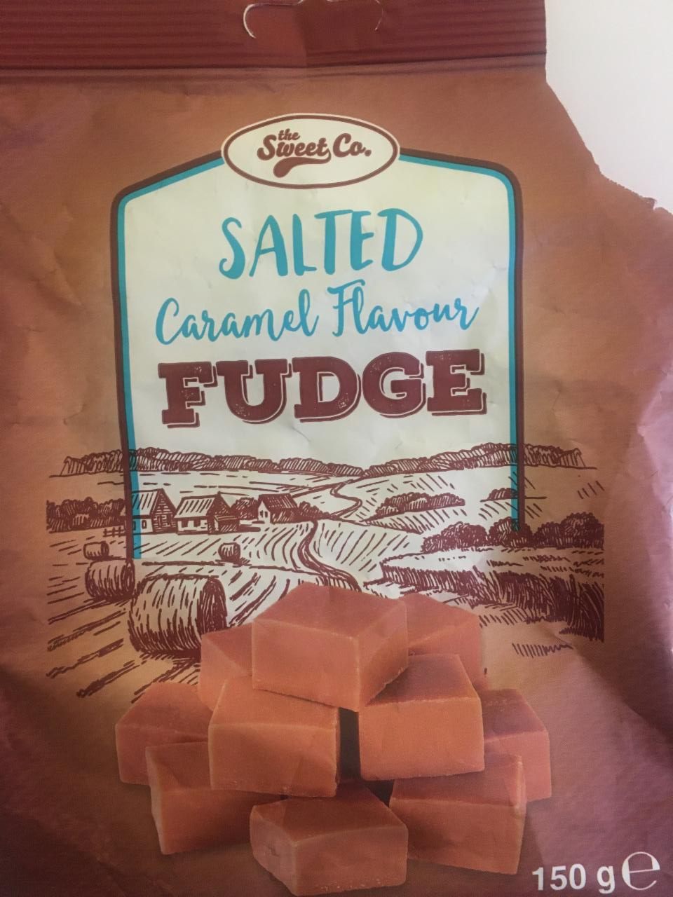 Fotografie - Salted Caramel Flavour Fudge The Sweet Co.
