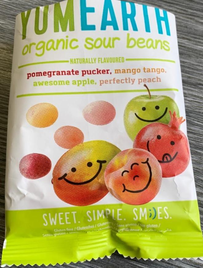 Fotografie - Organic Sour Beans YumEarth